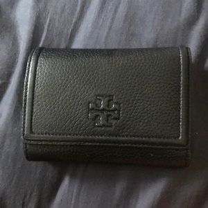 Tory Burch black leather Wallet